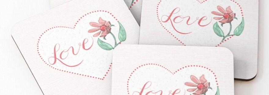 Love coasters