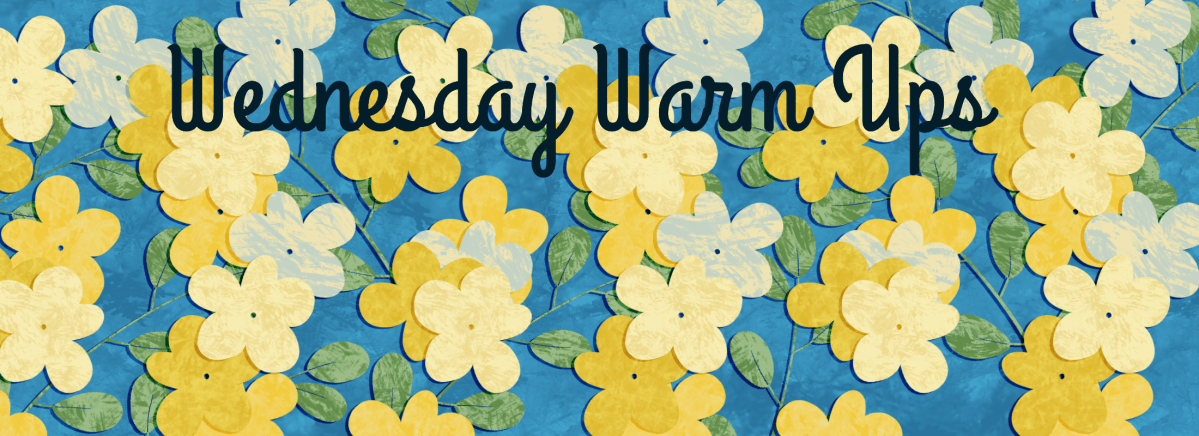Wednesday Warm Up Square Six – I wonder, if I draw a line…