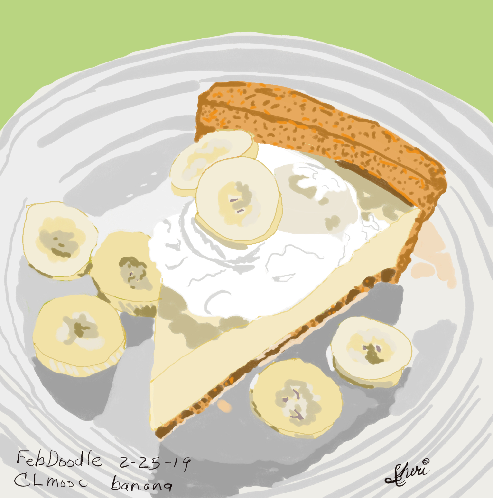 banana cream pie