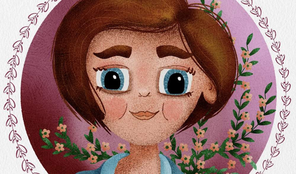 character with big eyes Ida