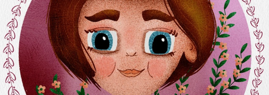 character with big eyes Ida