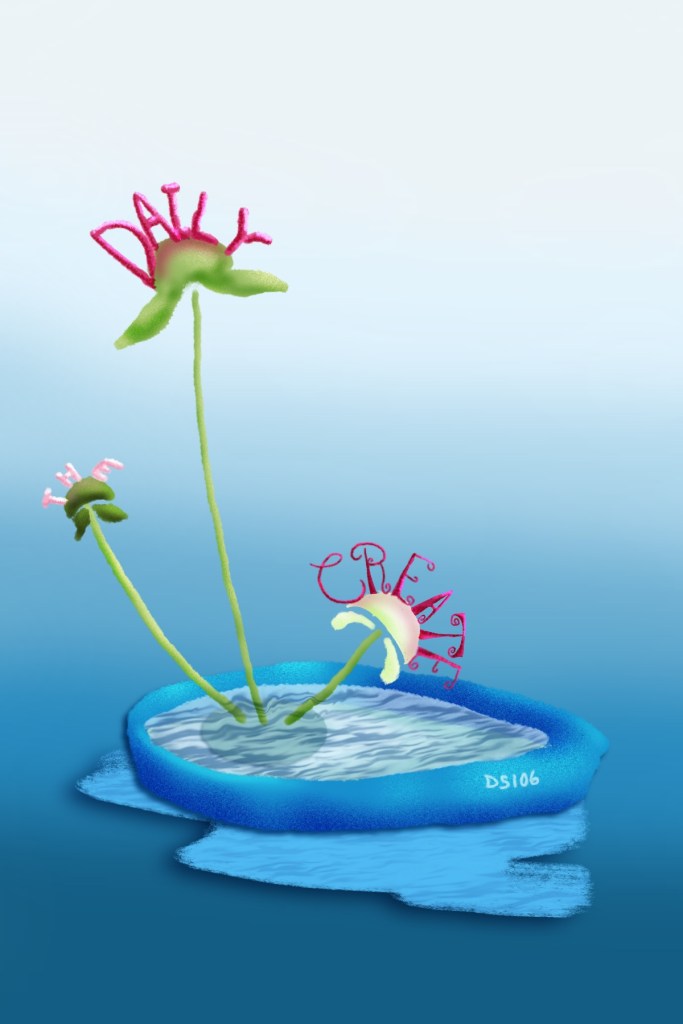 Ikebana arrangement in a DS106 boat-shaped pan vase
Soe - THE
Shin - DAILY
Tai - CREATE