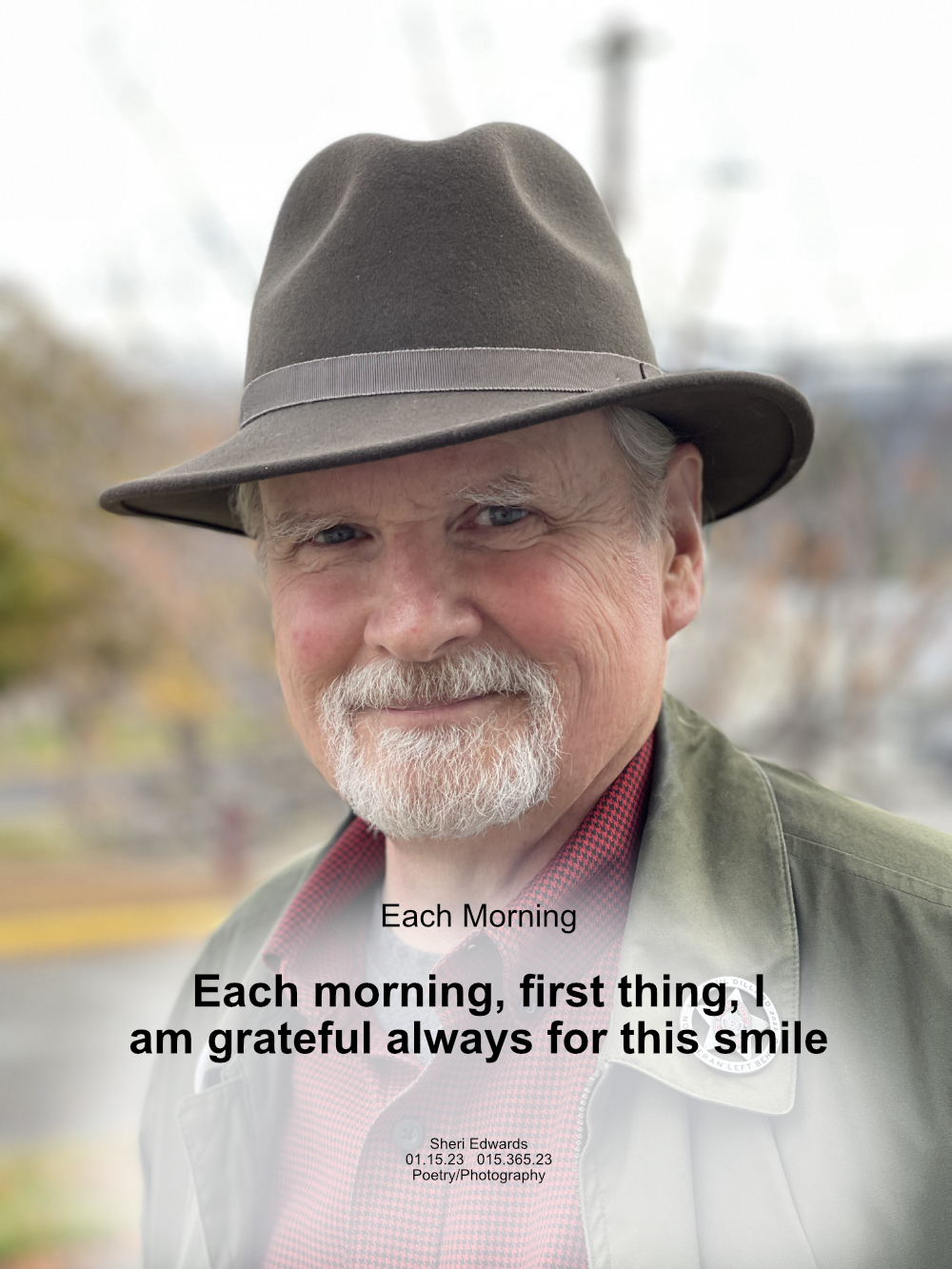 © Grampa / Husband smiles