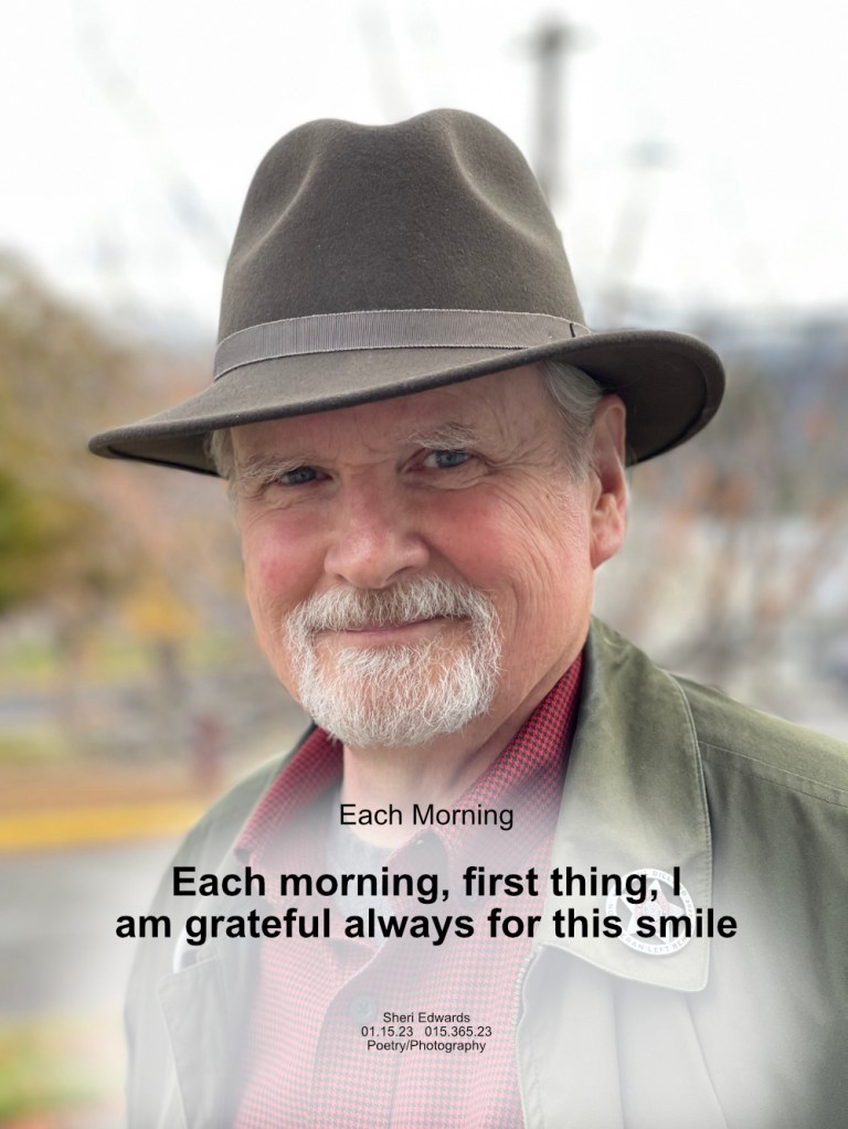 © Grampa / Husband smiles