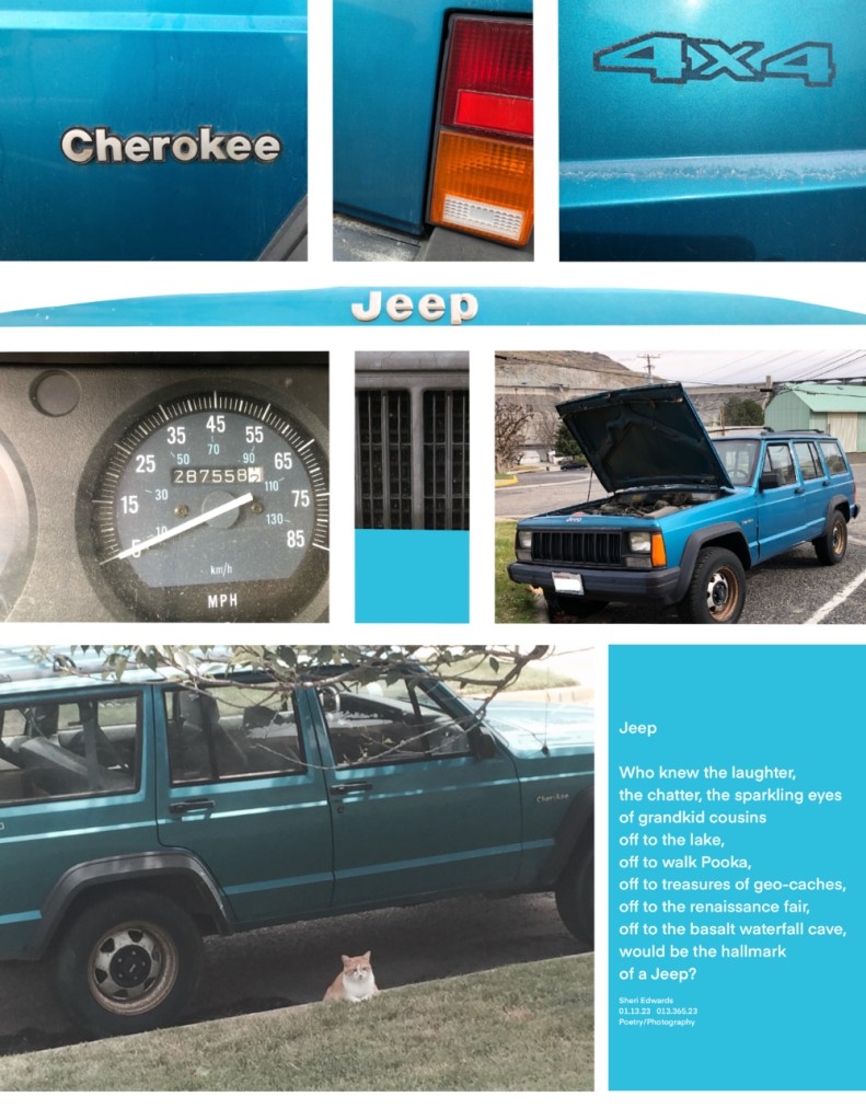 1994 jeep Cherokee holds memories of grandkids