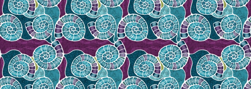 January 2023 Temperature Design 4x4 for Coulee Dam, WA in nautilus pattern