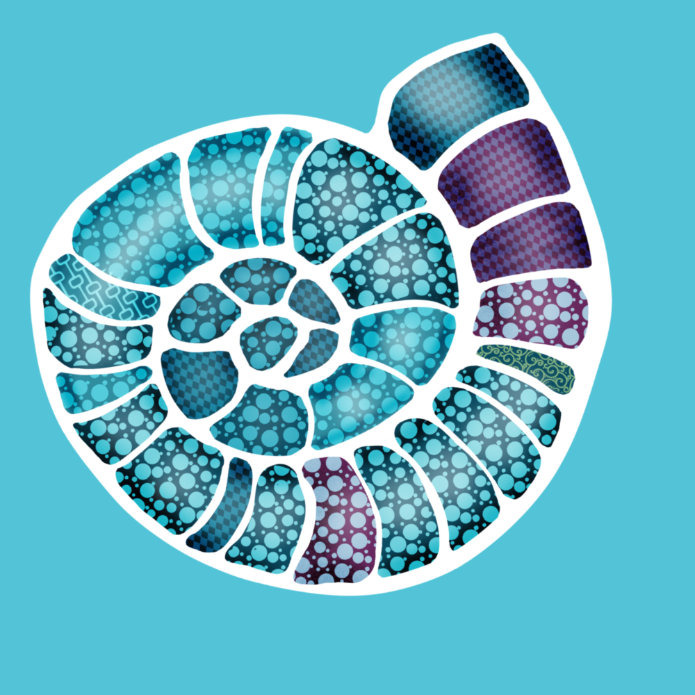 January 2023 Temperature Design Base design for Coulee Dam, WA in nautilus motif