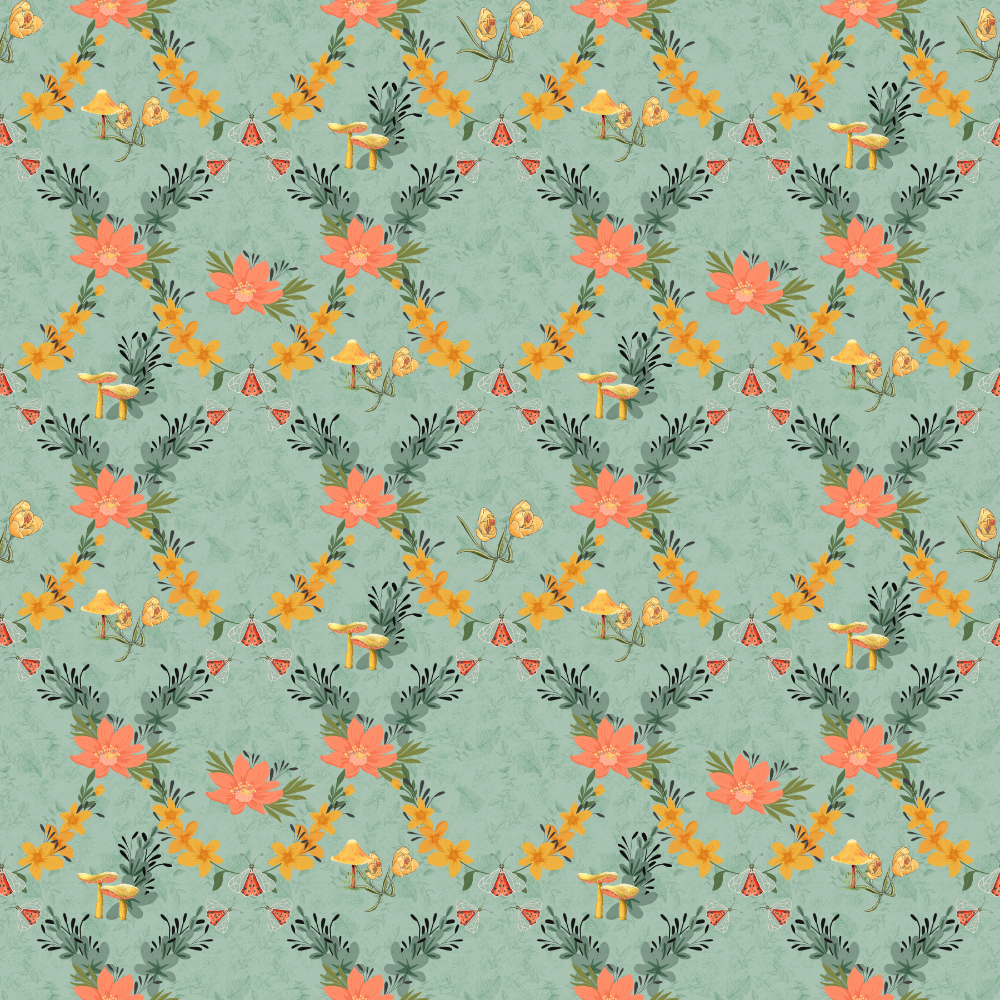 © Sheri Edwards Fungi Forest Designs