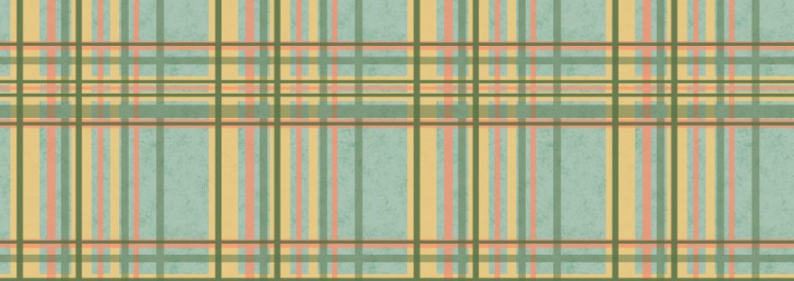 Mesh: A spring and fall plaid— a network of colored lines