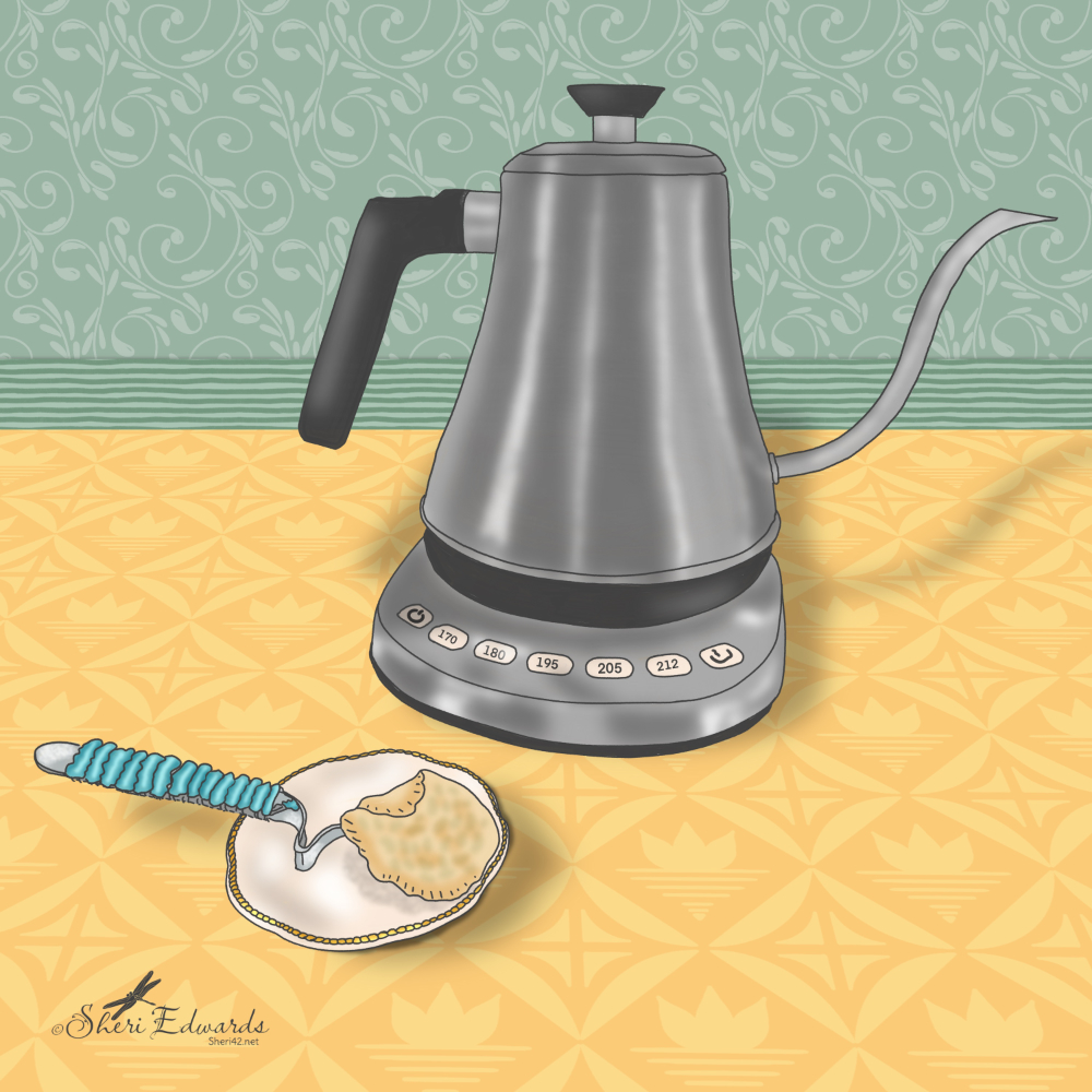 my new electric tea pot