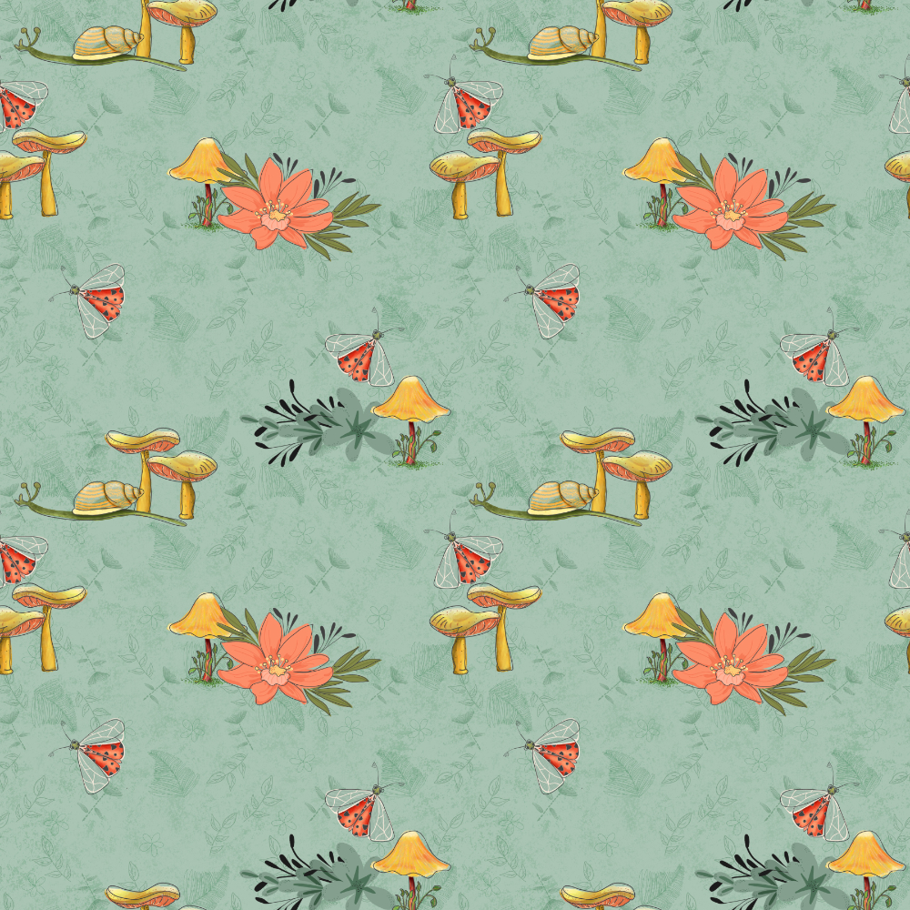 © Sheri Edwards Fungi Forest Designs