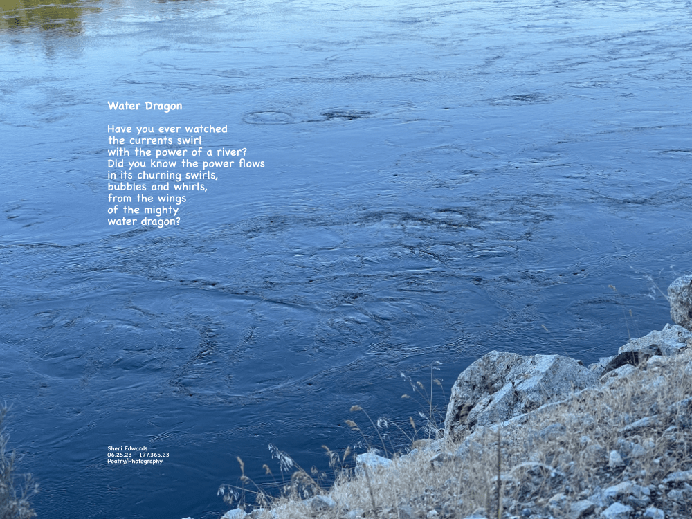 The currents of the Columbia River directly below Grand Coulee Dam are turbulent.