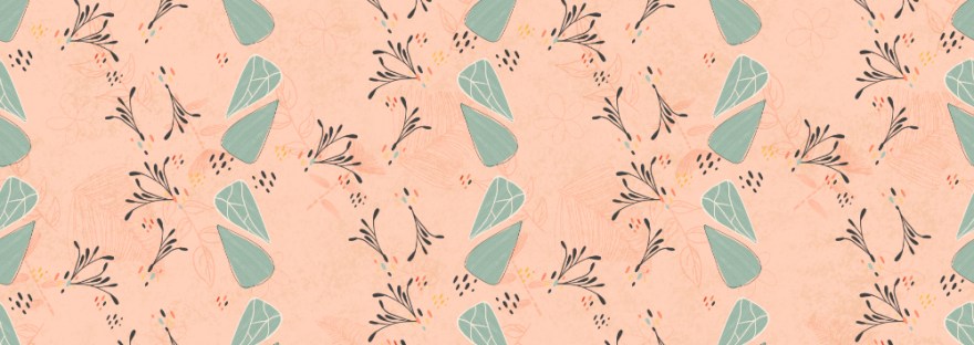 Gallery of coordinating illustrations for fabric by Sheri Edwards