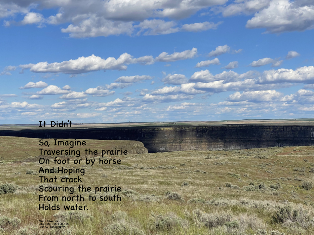 Grand Coulee now holds Banks Lake, but for most of it’s history, it did not hold water.
