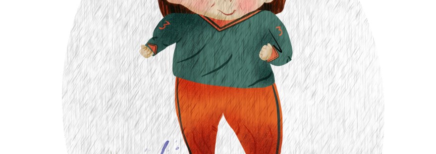 a revision of Emma jumping in the puddles