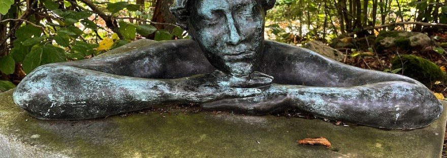 Silent Sunday Photo sculpture entitled "For Betsy" by Carolyn Wirth at DeVries Sculpture Trail See Flickr https://flic.kr/p/2oYdxX1 by Dogtrax Attribution-ShareAlike (CC BY-SA 2.0) Part of #WriteOut https://writeout.nwp.org and Daily Create Prompt: https://daily.ds106.us/tdc4293/