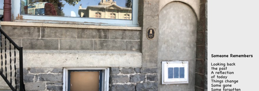 The former home of the Columbia Chronicle in Dayton, Wa, now a quilting shop