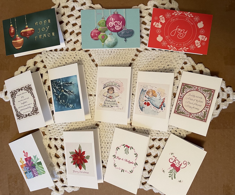 assortment of holiday cards created by Sheri42 on RedBubble