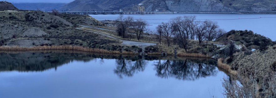 Left: Crescent Bay Lake; Right: Crescent Bay