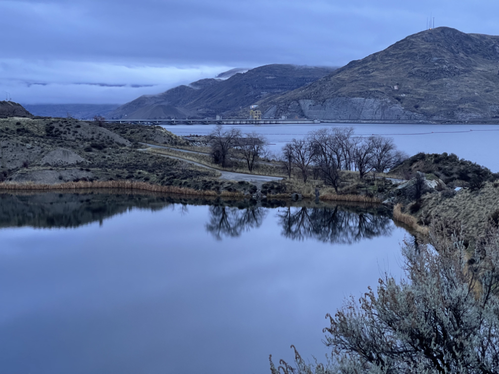 Left: Crescent Bay Lake; Right: Crescent Bay