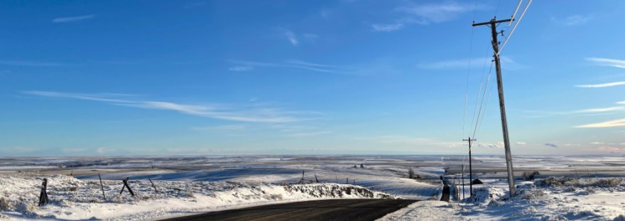 Road to Almira, Dec, 2021