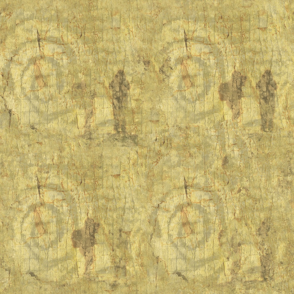 two textures, a blouse weave and a rock wall with shadows blended over a light yellow layer, then repeated with areas cloned to create a repeat pattern