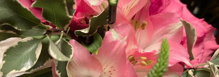 part of the bouquet Heather created