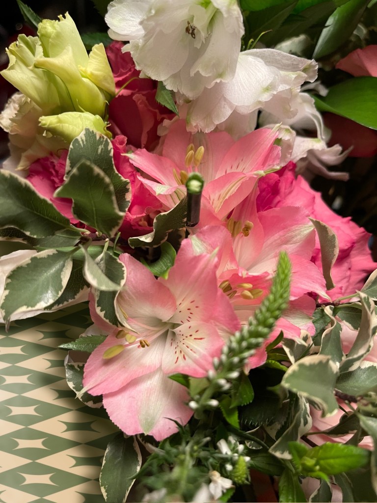 Part of Heather's bouquet