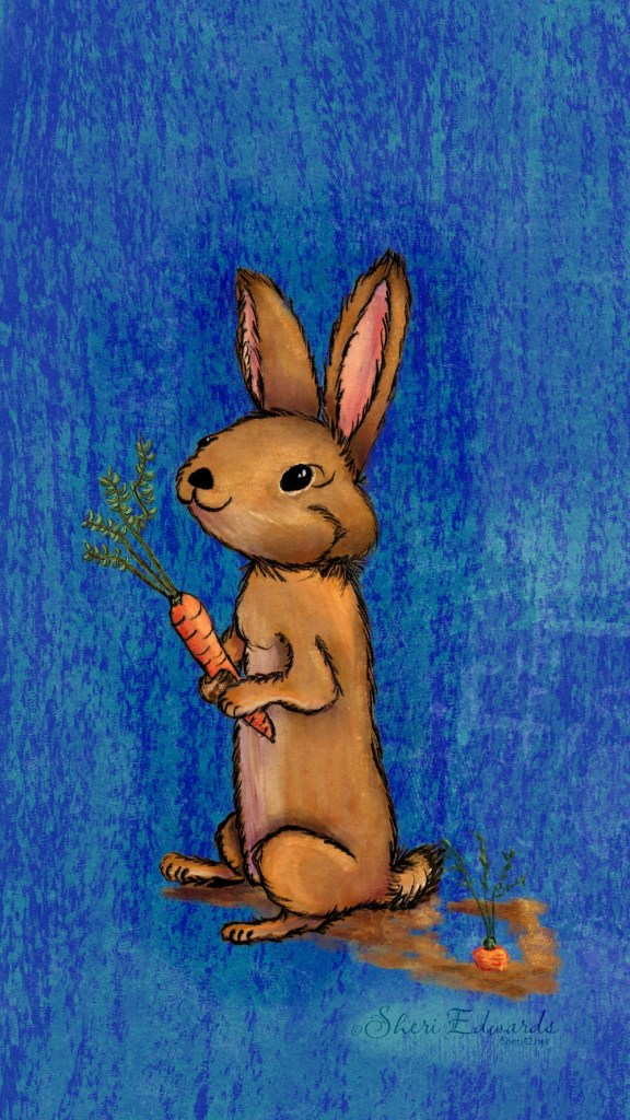 rabbit with carrot
