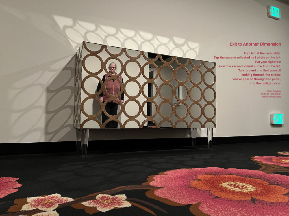 Modern Deco Credenza in the Davenport Grand And the poem