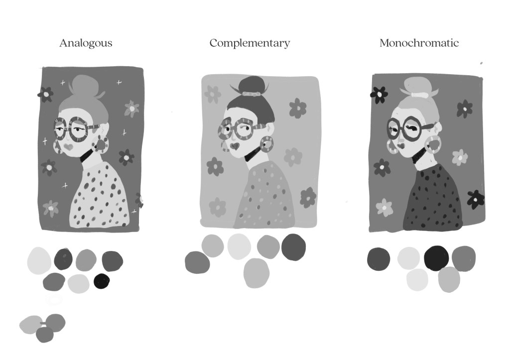 color choices with b/w values by Sheri42