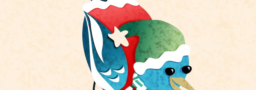 cozy blue bird in Affinity Designer by Sheri42