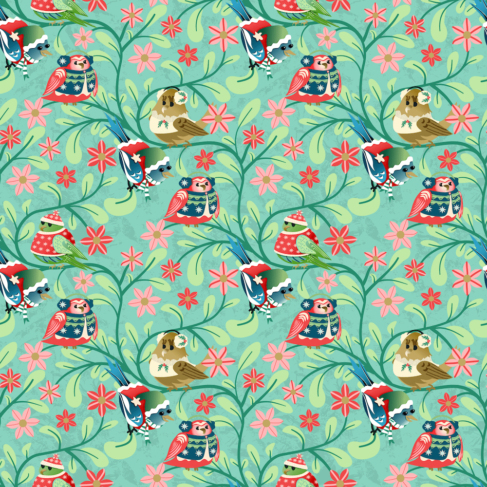 evergreen cozy in four versions by Sheri42