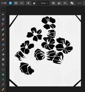 one layer of flowers I needed to divide
