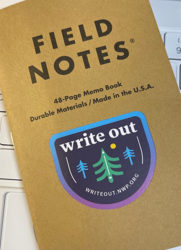 field notes for WriteOut