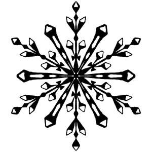 snowflake brush by Sheri42