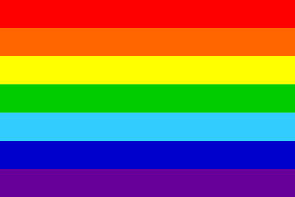 Peace Flag -- rainbow colors for diversity; a spectrum of the shining light of progress for all on our planet