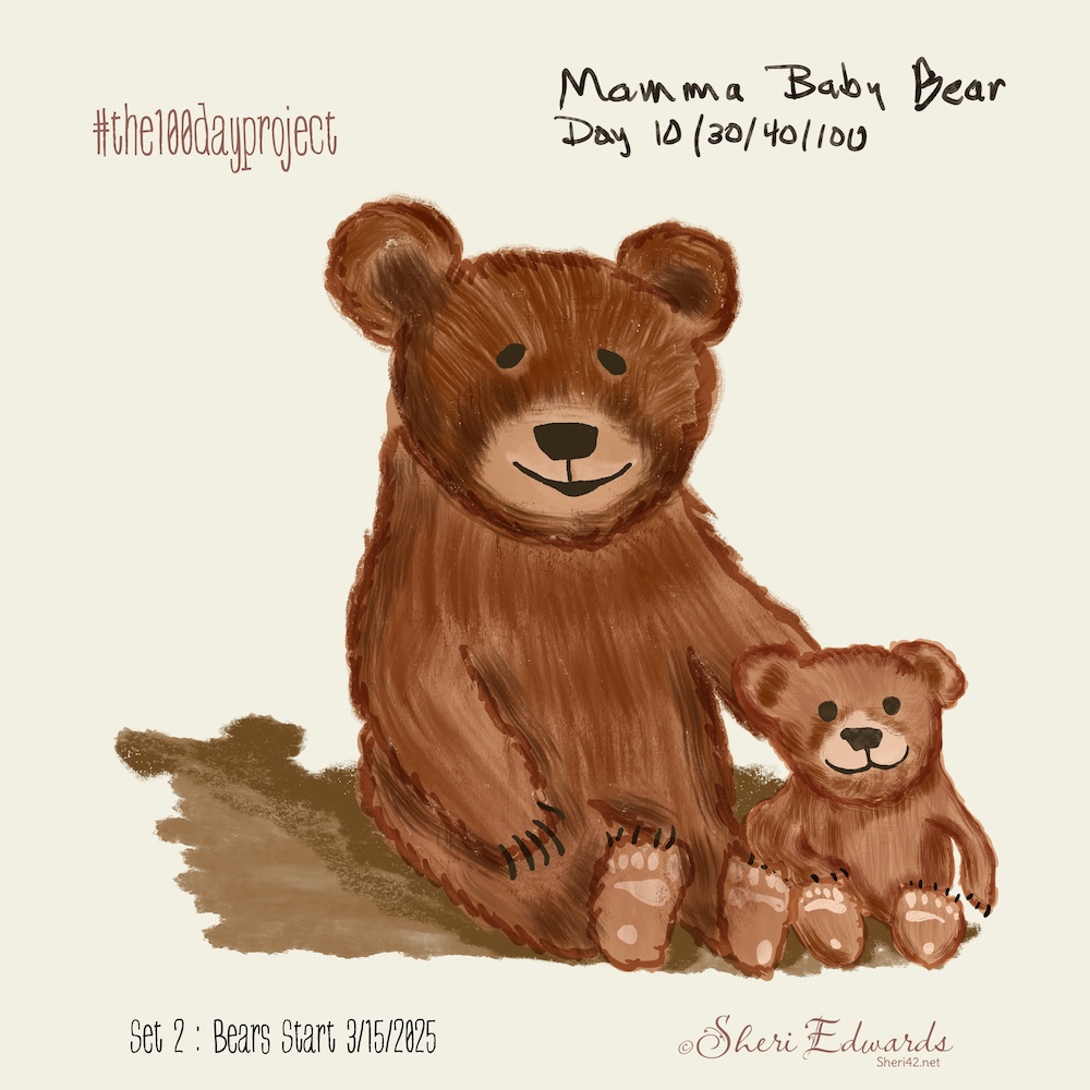 Mama Baby Bear by Sheri42