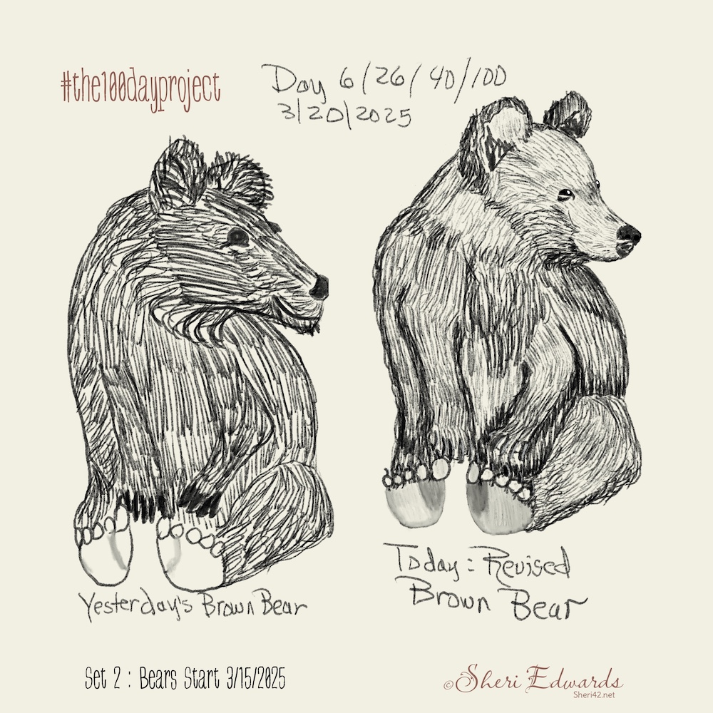 revised bear's head by Sheri42