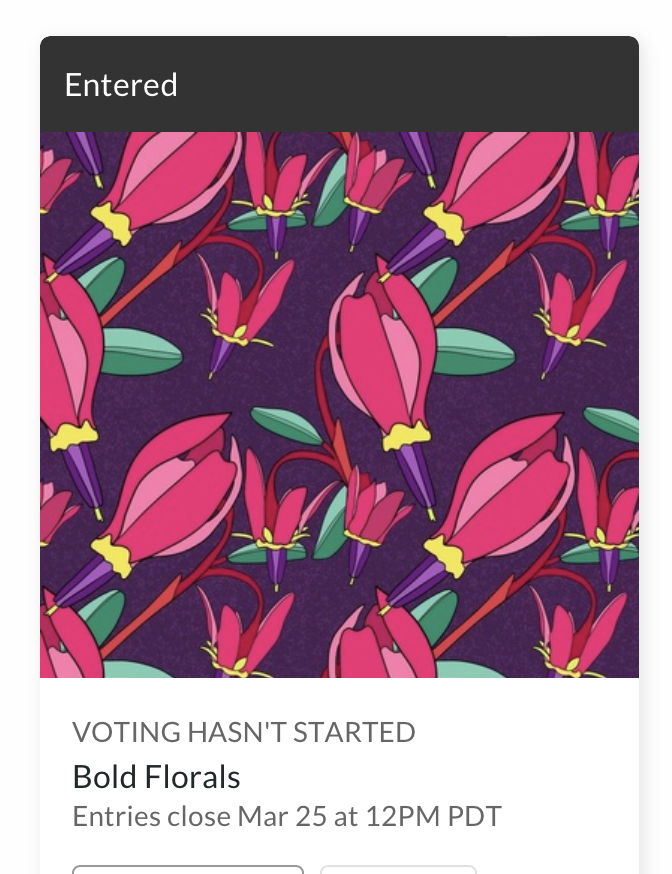 Sheri42 Bold Floral Entry