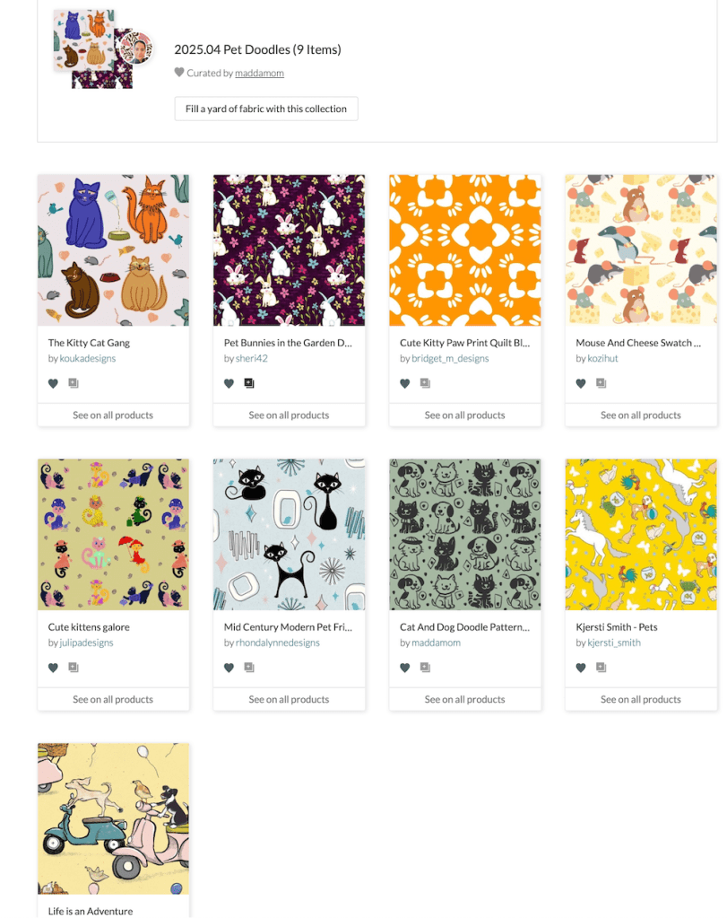 MaddaMom's collection of Pet Doodle entries by our cohort. Thank you so much.