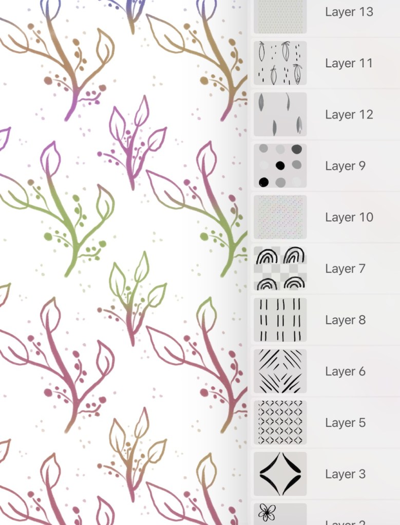 Making Pattern Brushes with Jennifer Nichols. These are mine / Sheri42