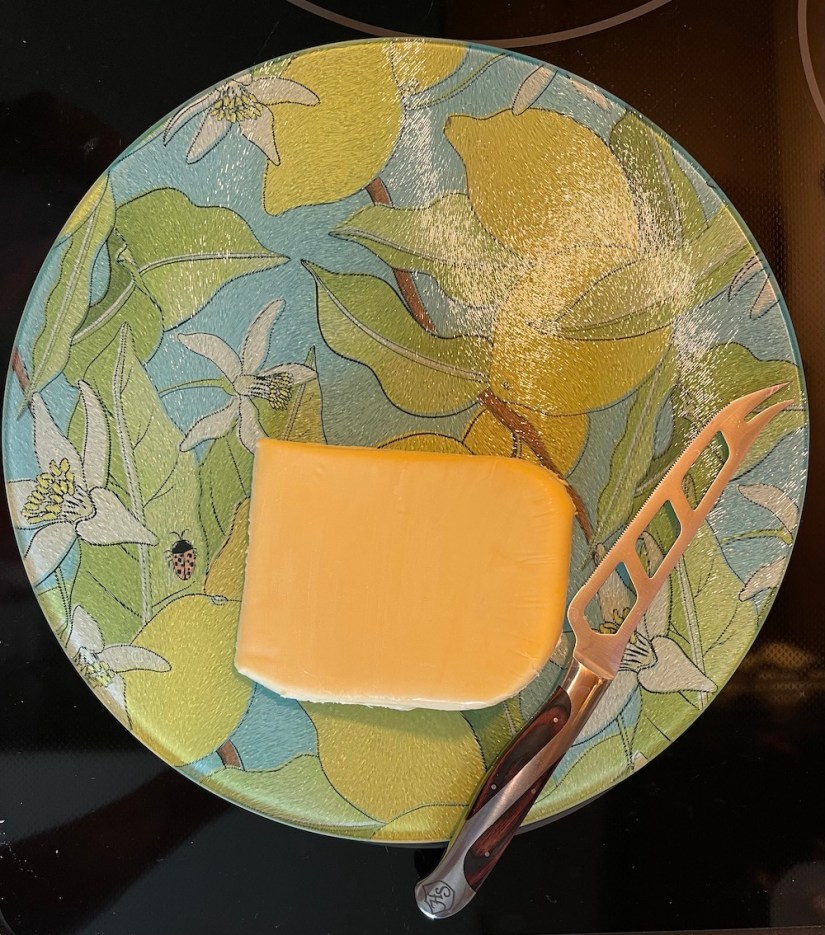 Lemon Blossom art by Sheri42 on Zazzle cutting board