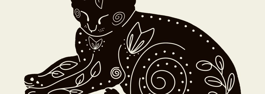 Day 100 sleeping folk art by Sheri42