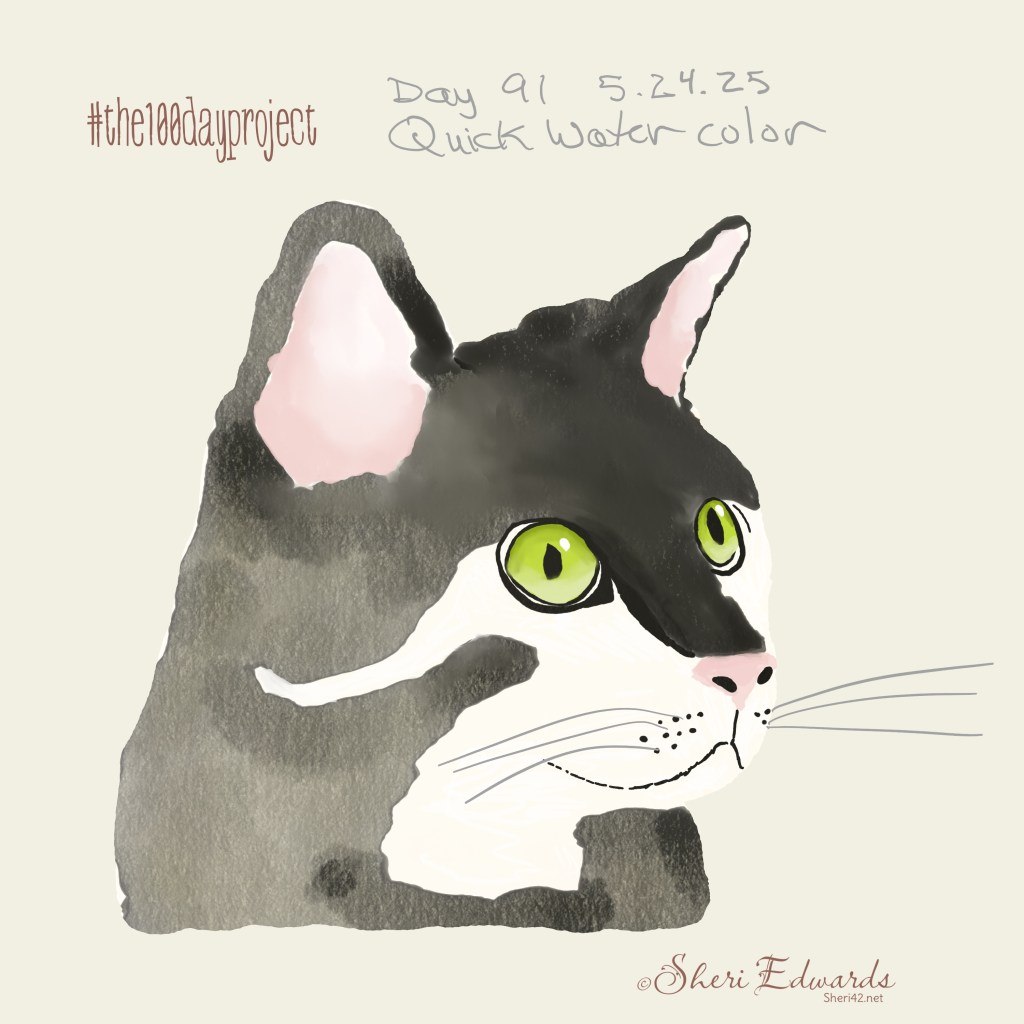 Day 91 by Sheri42 watercolor