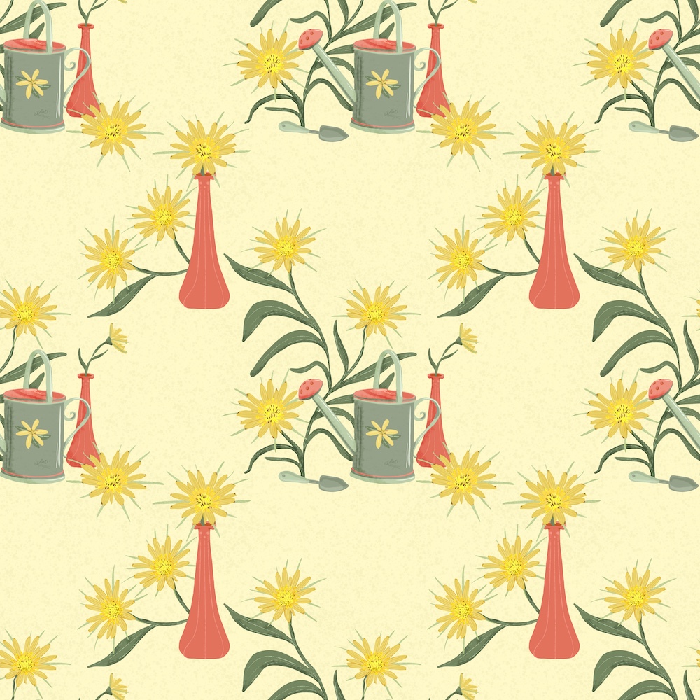 pattern in hero design for Cottagecore by Sheri442