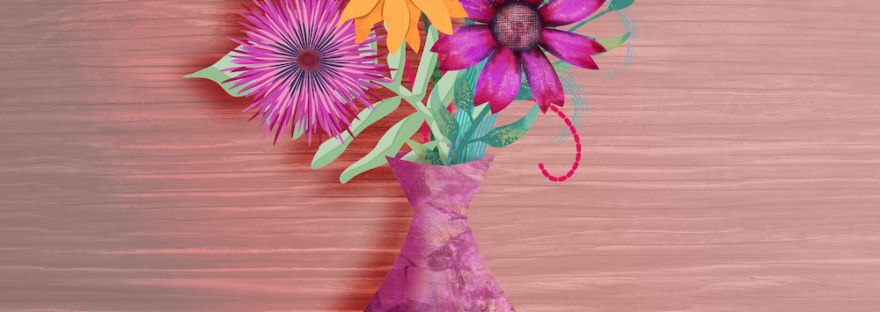 affinity designer; vase with flowers by Sheri42