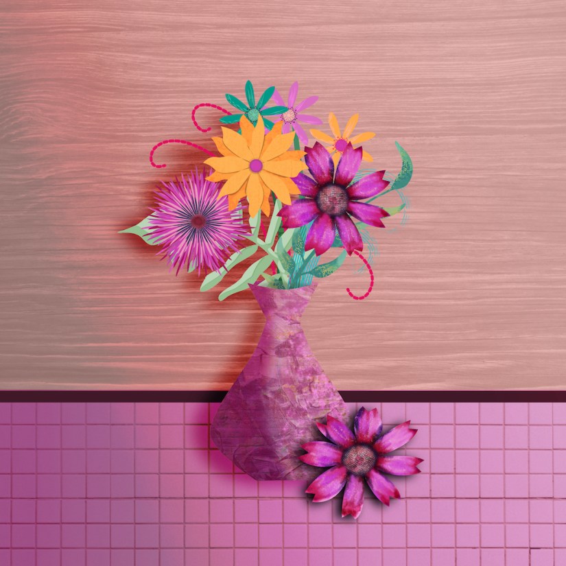 affinity designer; vase with flowers by Sheri42