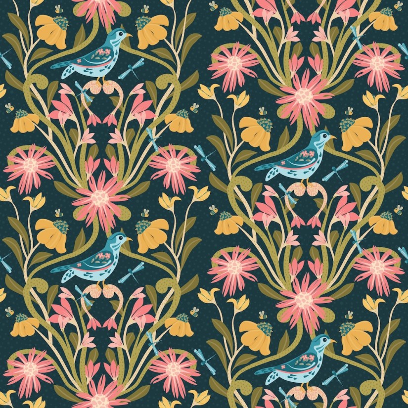 symmetrical drop pattern by Sheri42