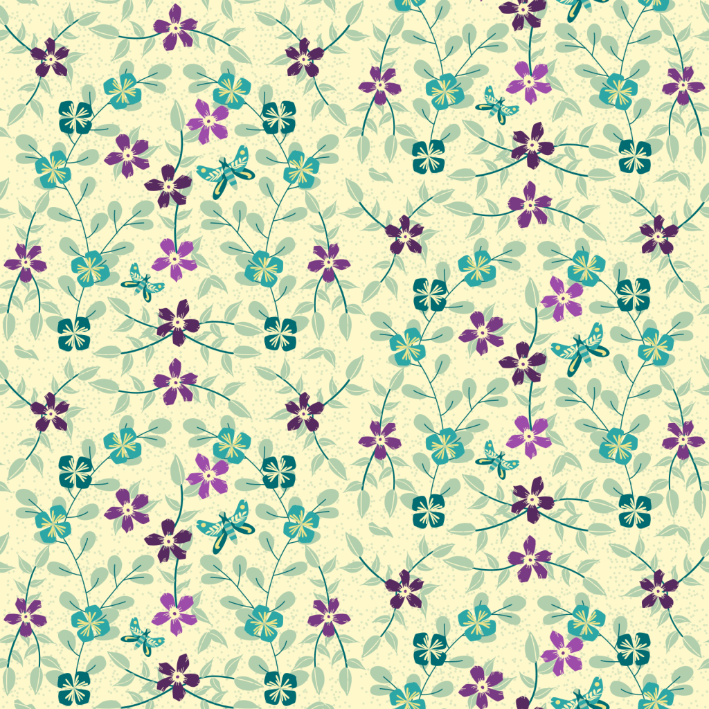 Soft Drop Floral pattern by Sheri42